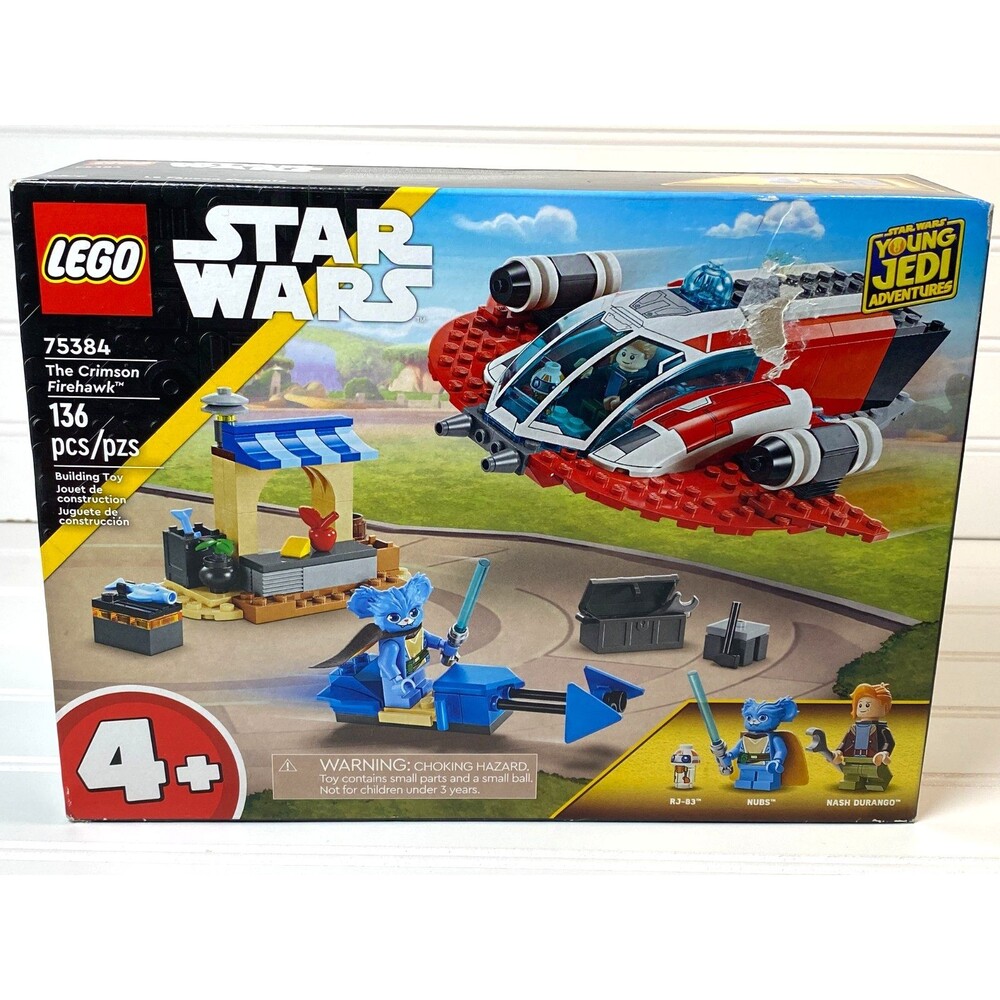 LEGO Star Wars The Crimson Firehawk Young Jedi Adventures 75384 New